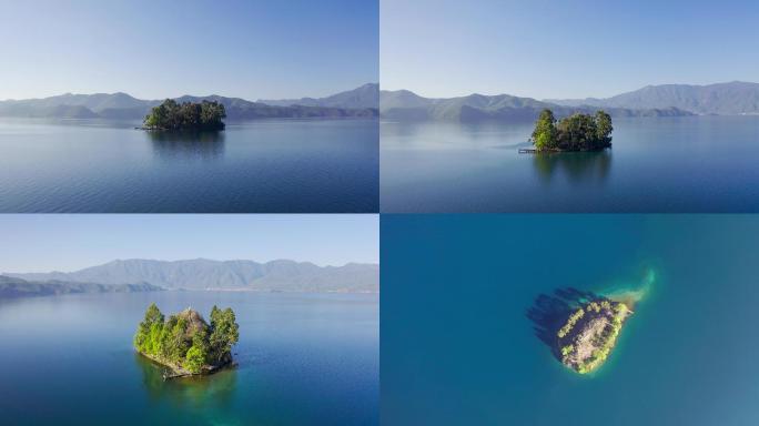 泸沽湖湖水