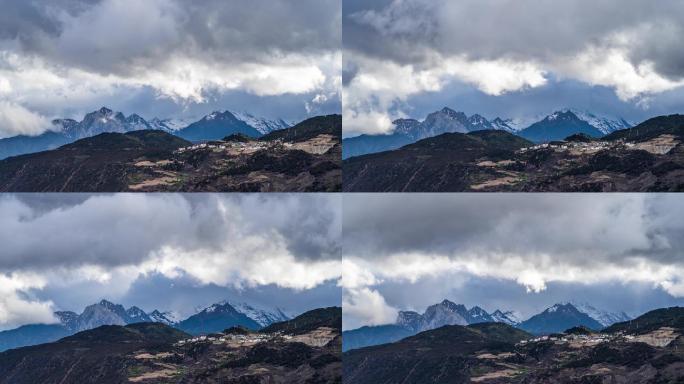 【4K】梅里雪山景区-日景延时01