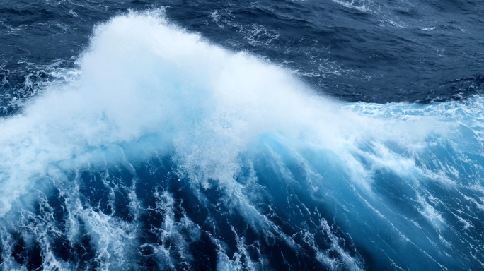 【4K】海浪-风浪-大海-波涛汹涌的海面