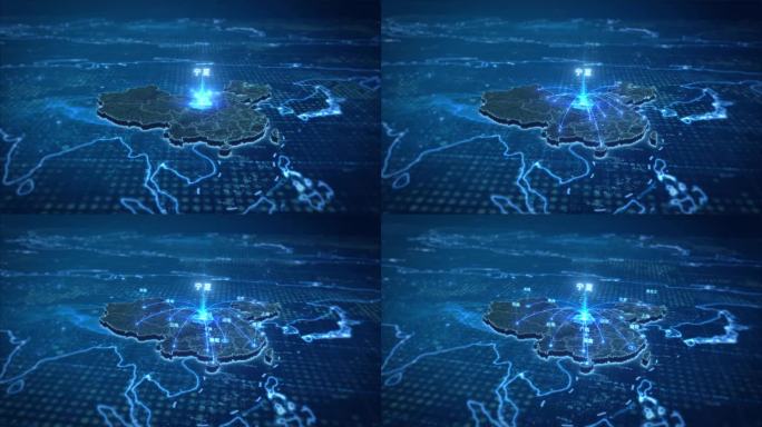 【原创】宁夏辐射覆盖全国-模版