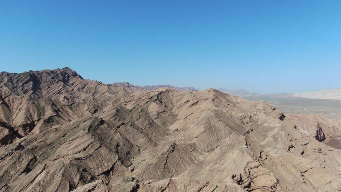 新疆南疆雅丹地貌4K航拍