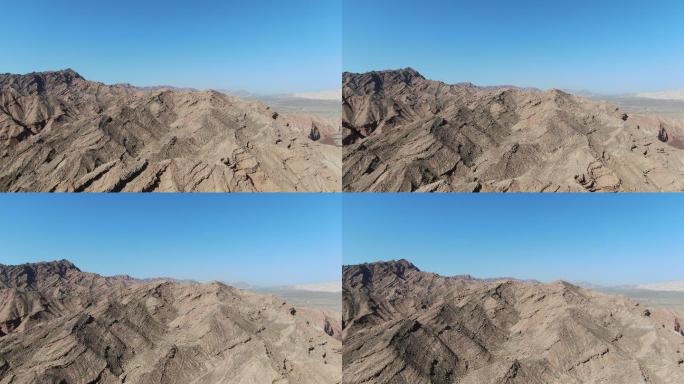 新疆南疆雅丹地貌4K航拍