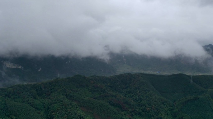 南宁市马山县百龙滩山麓延时摄影