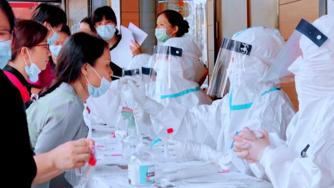 【4K】最新原创广州核酸检查疫情排查