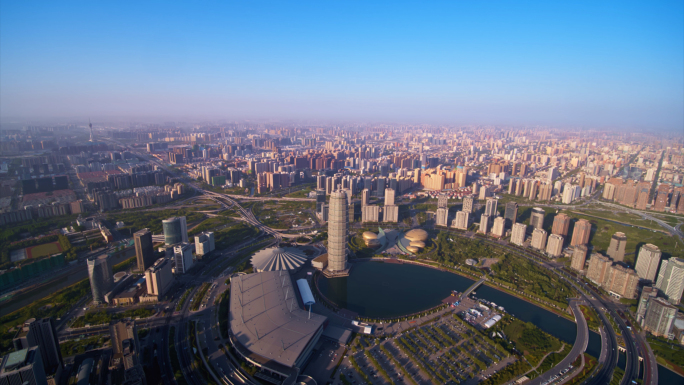 郑州会展地块大全景