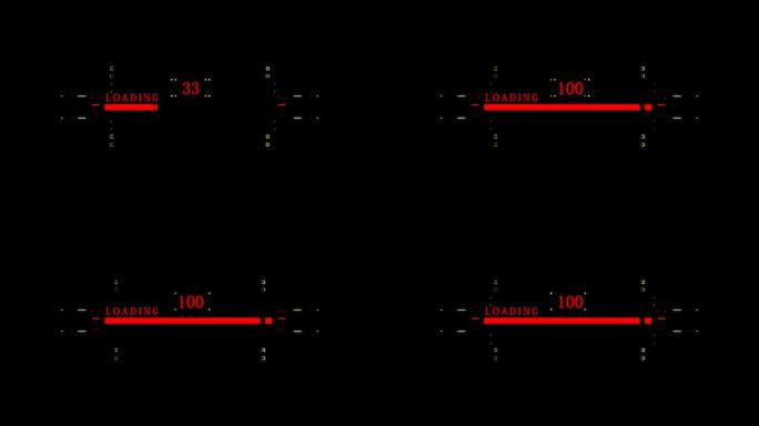 赛博朋克加载条LOADING