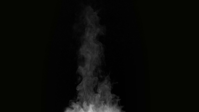 热蒸汽爆炸特效烟雾浓烟流动的云层