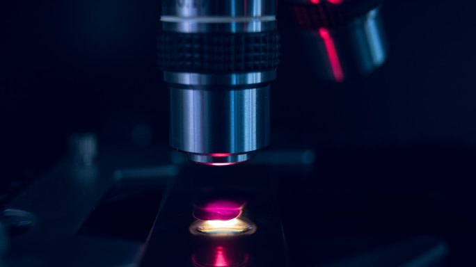实验室光学显微镜科技研究微生物细菌研究人