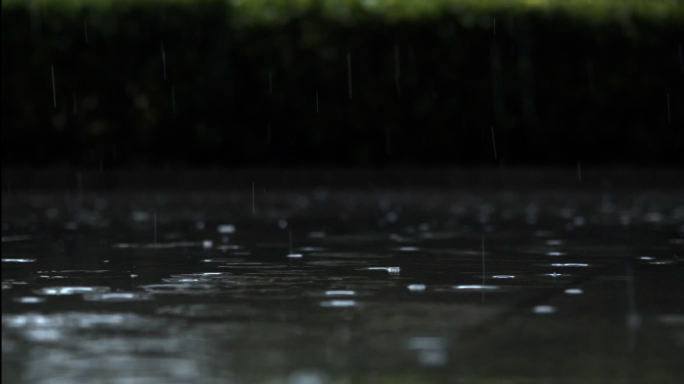 下雨升格、雨景慢镜头