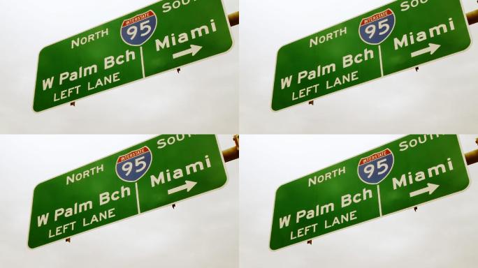 佛罗里达州公路标志