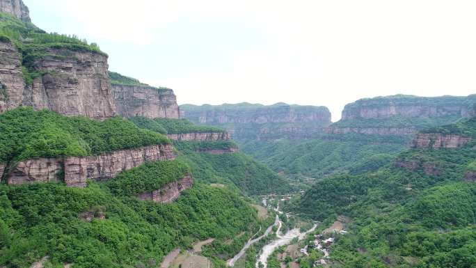 4k超高清航拍中国唯美山脉风景片头