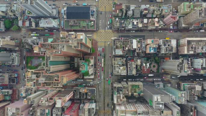 香港滨水中心区鸟瞰图