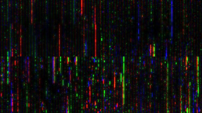 RGB屏幕噪声故障损坏