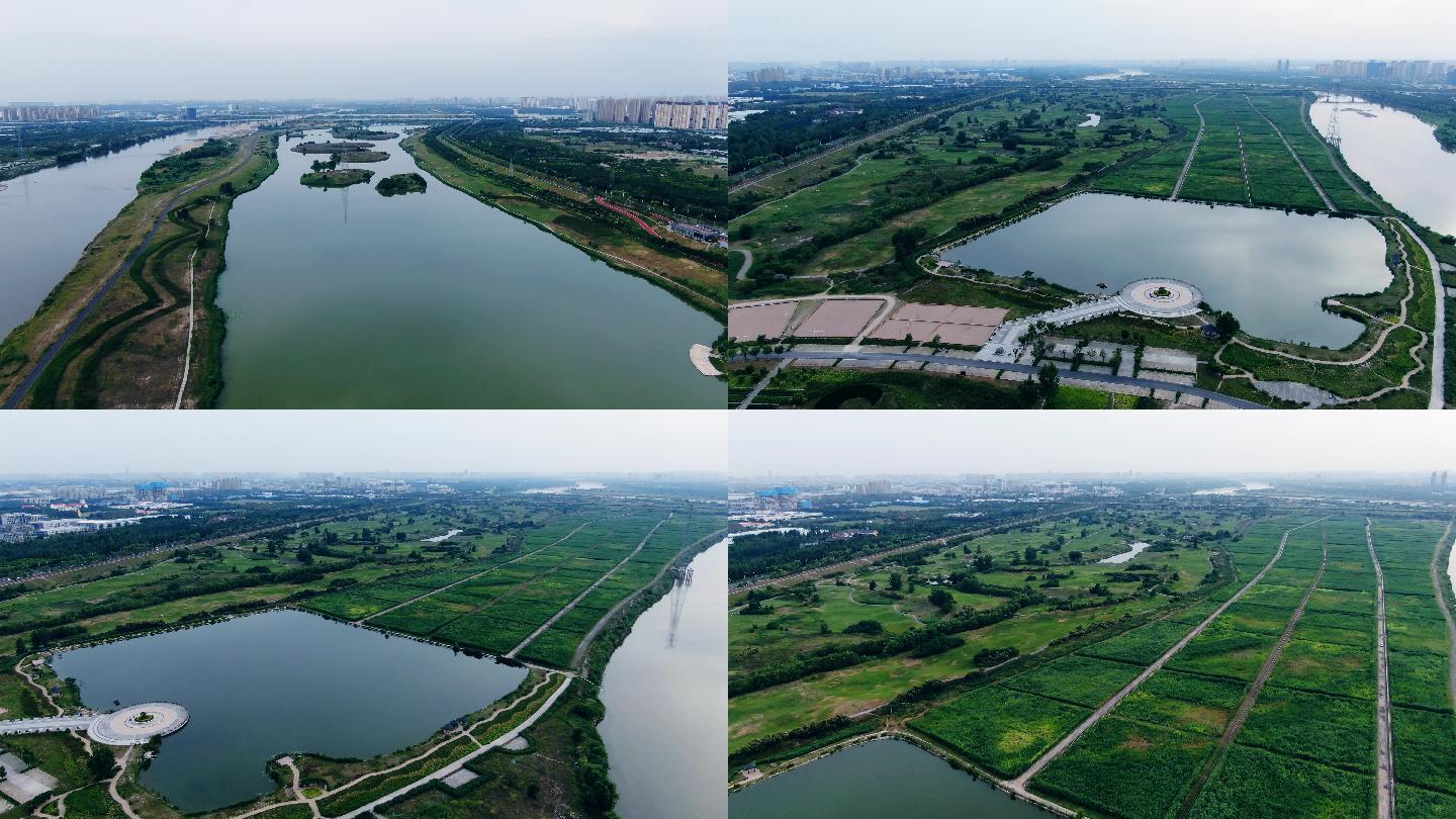 西安湖渭河城市运动公园