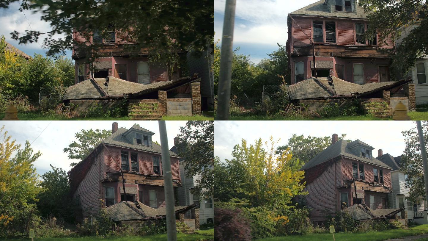 废弃的木屋