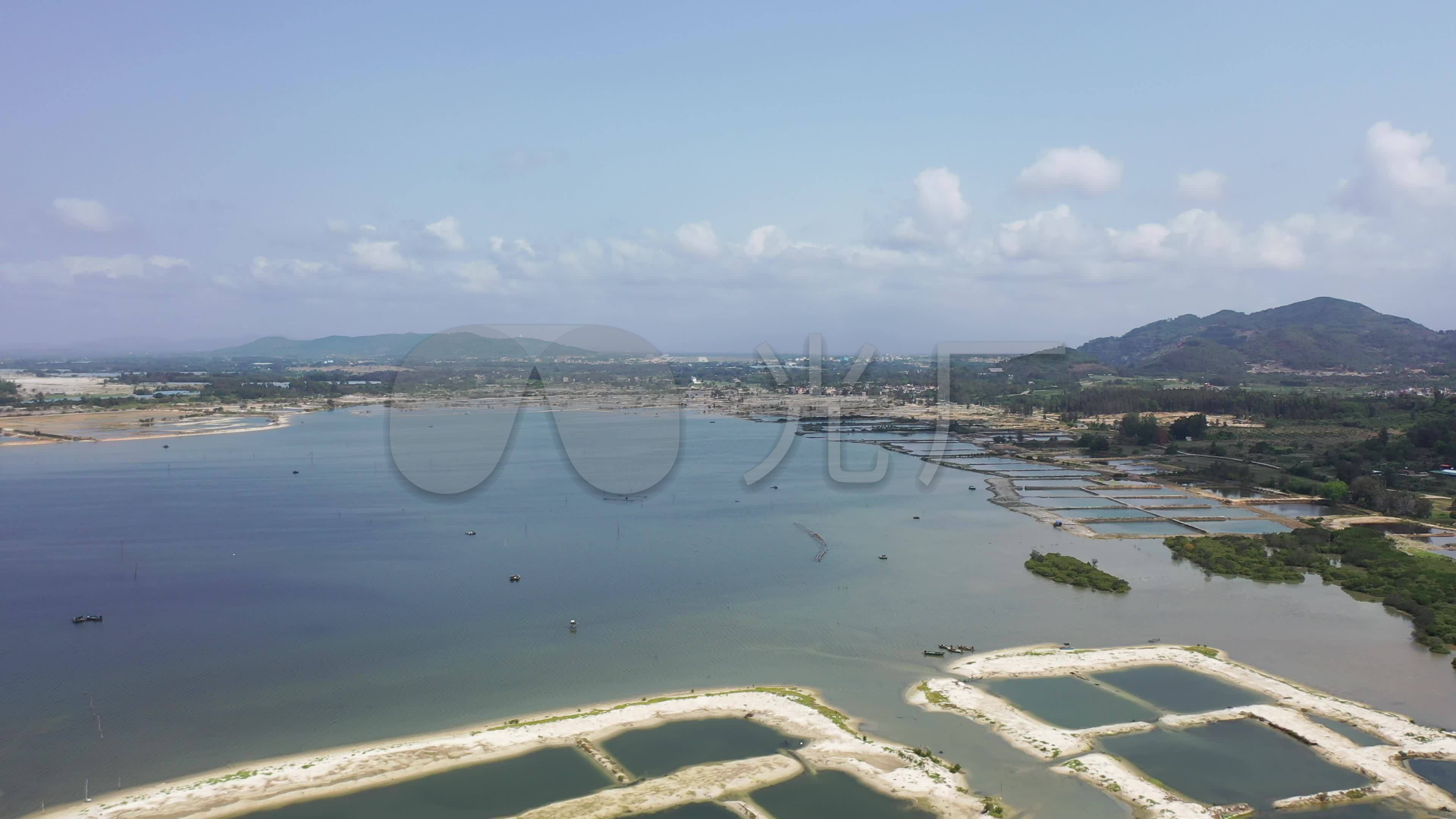4k航拍海南陵水黎安港