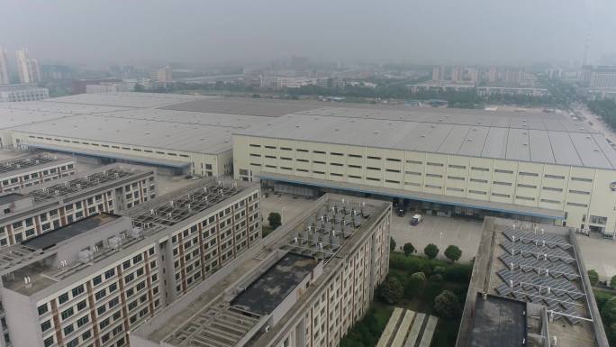 南京苏宁雨花物流基地航拍