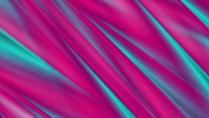 绿松石和紫色平滑条纹抽象视频动画