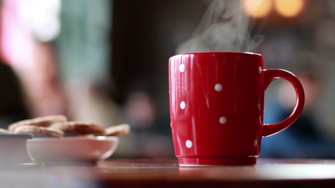 咖啡热饮可可饮品气体水蒸气水汽咖啡豆热茶