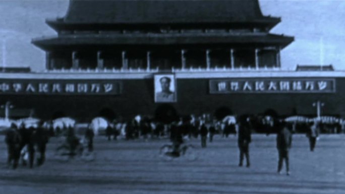 60年代中国北京天安门