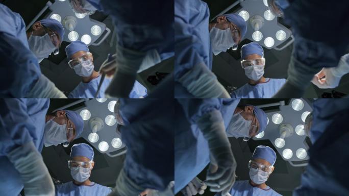 外科医师拯救病人生命
