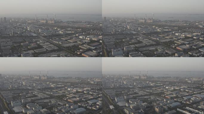4K-Log航拍上海自由贸易试验区
