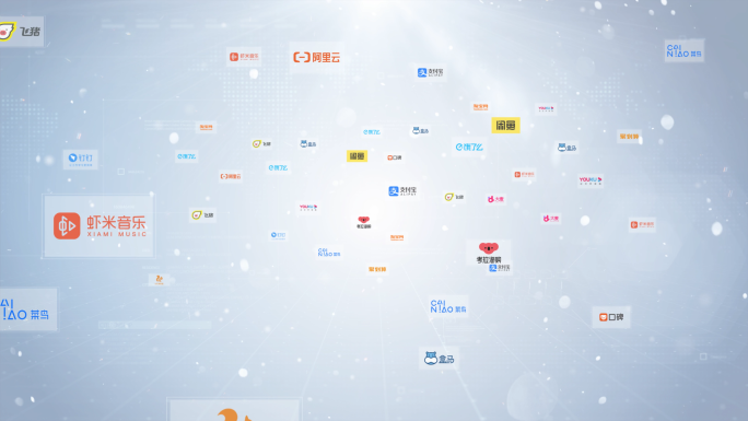 4K企业LOGO汇聚定版