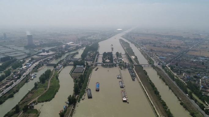 淮安大船闸京杭运河