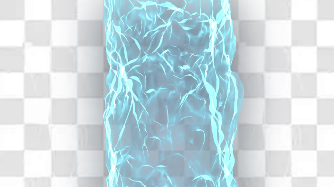 4K竖屏水流-alpha通道