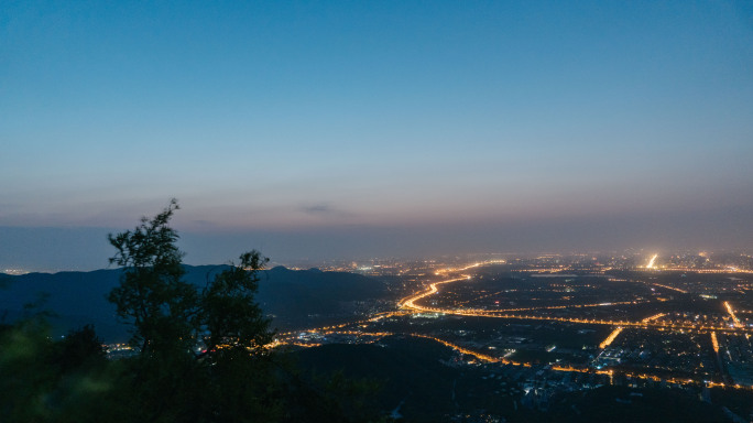 北京夜景和日出延时摄影超高清6K