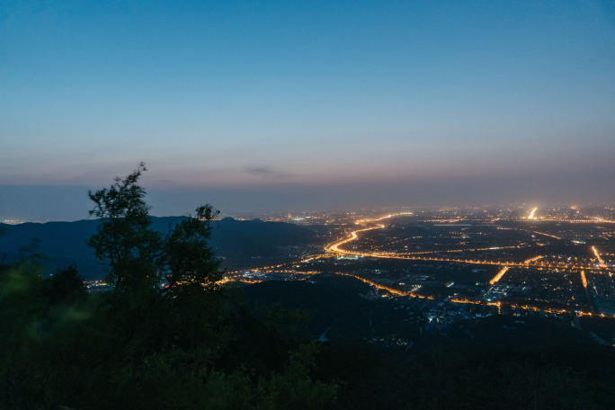 北京夜景和日出延时摄影超高清6K