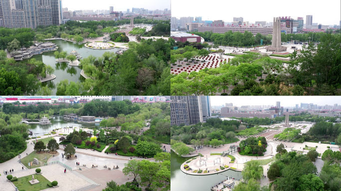【4K】唐山抗震纪念碑公园
