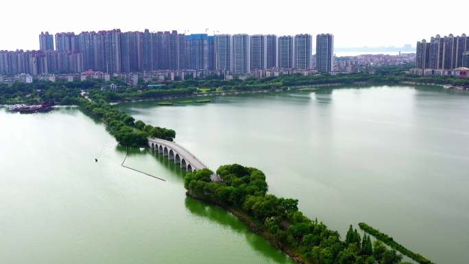 南湖风景夜景