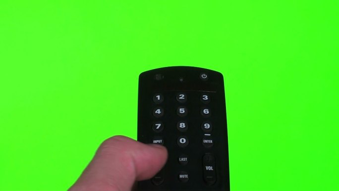 绿色电视遥控器-高清