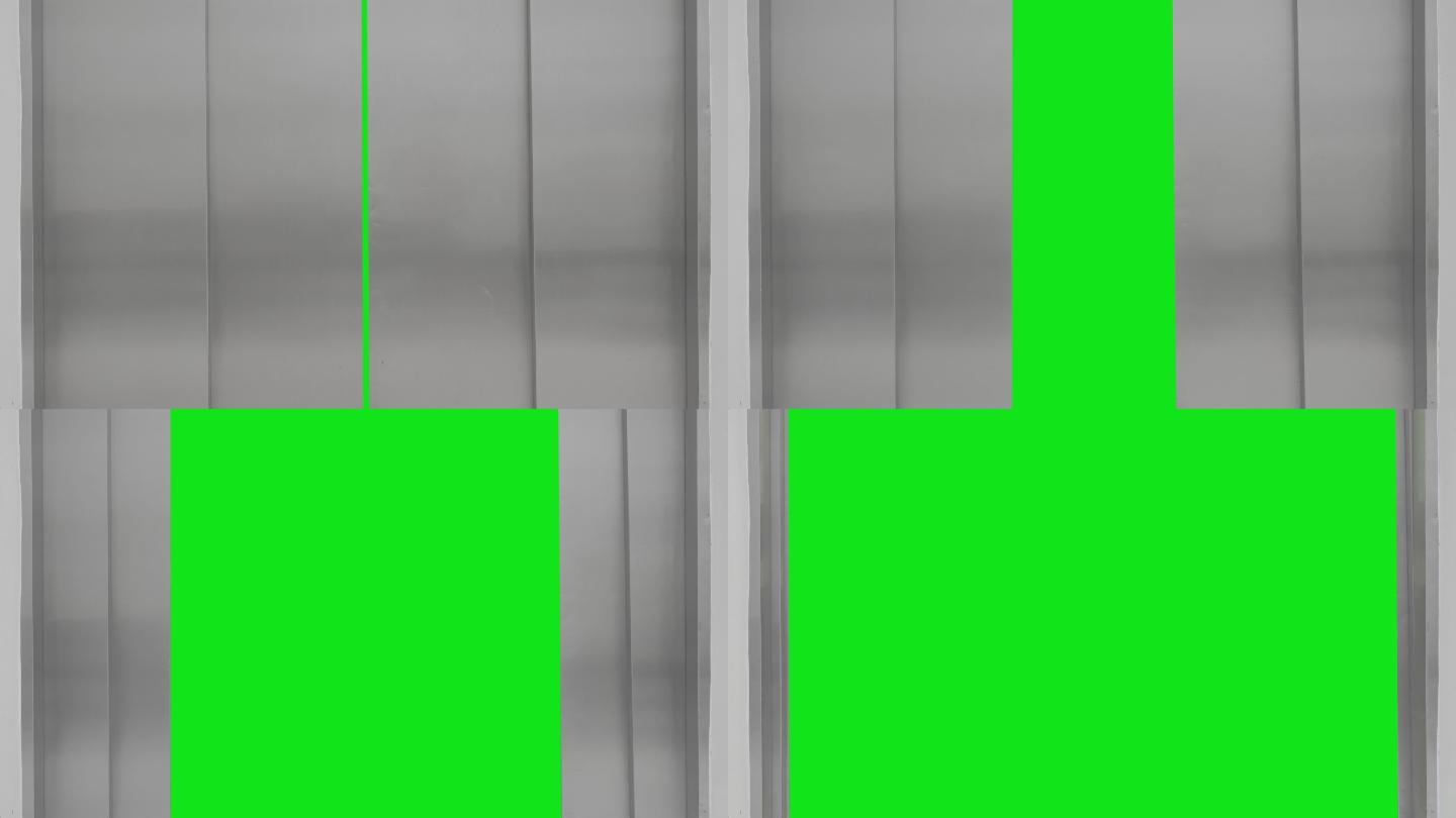 打开电梯绿屏抠像绿屏抠像