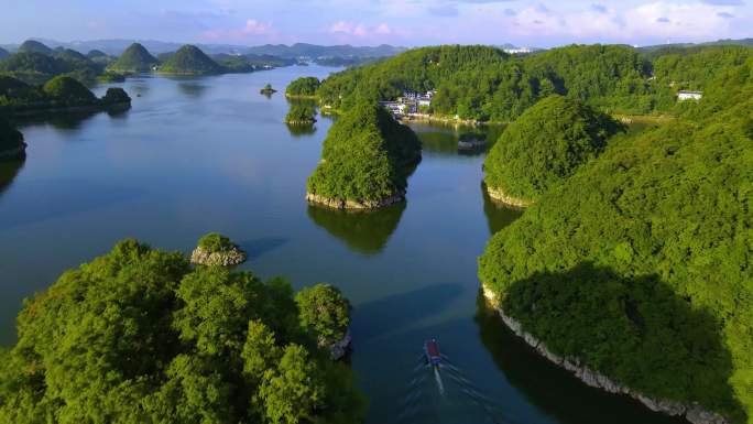 百花湖的初夏