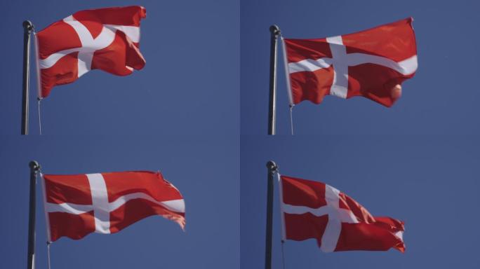 4K-各国国旗-丹麦国旗