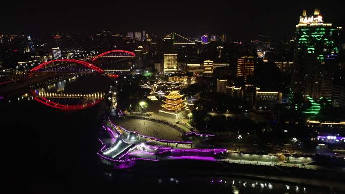 宜宾三江交汇夜景2