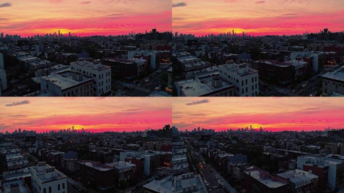 从布鲁克林远眺曼哈顿市中心