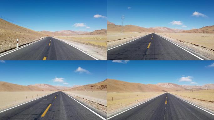 西藏申扎县羌塘草原的公路（2）