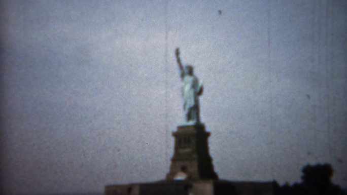 1961年自由女神像特写镜头