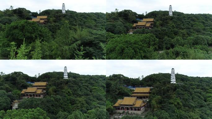 四川宜宾白塔山航拍