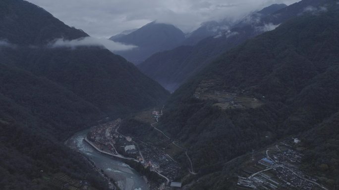 云南贡山独龙族怒族自治县独龙江