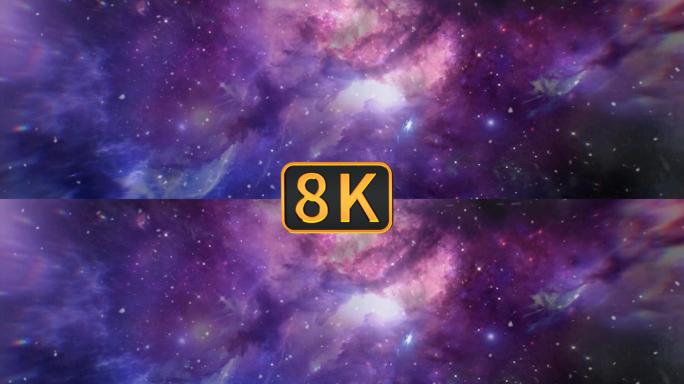 【原创】8k超宽屏星云粒子穿梭