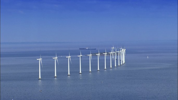 海上风力发电绿色清洁能源发电场