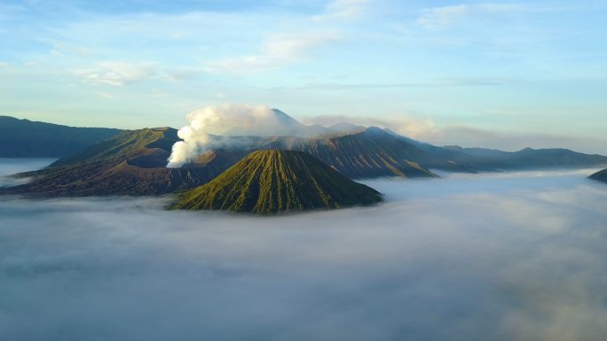 印度尼西亚东爪哇省布罗莫山