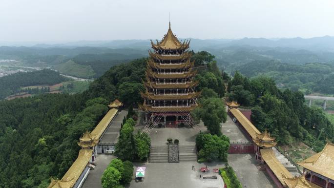 遂宁灵泉寺千手观音殿2