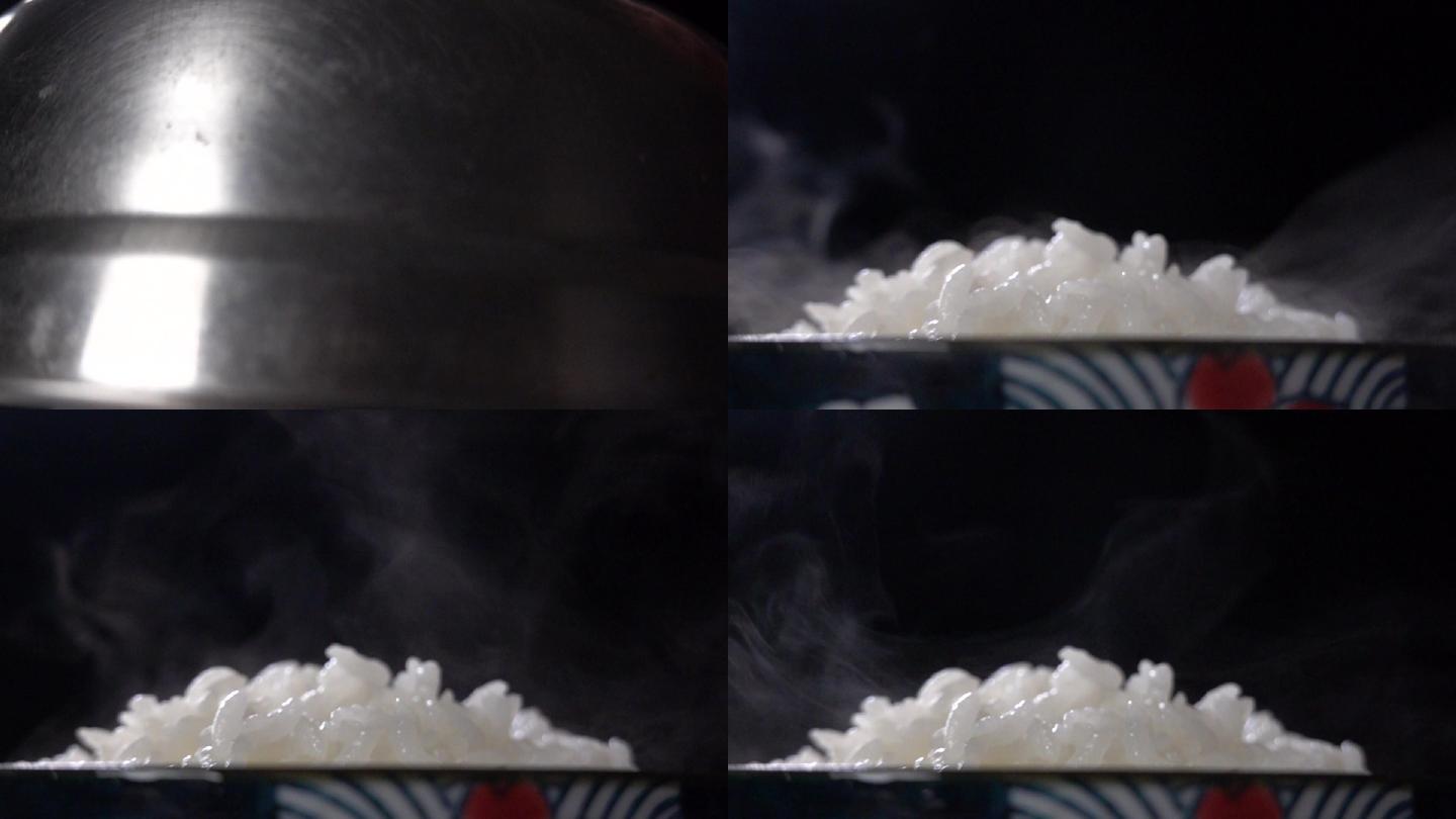 蒸饭小米饭小米蒸饭白米饭米升格