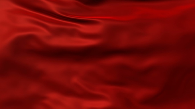 红绸绸子流动丝绸红飘带绸缎红