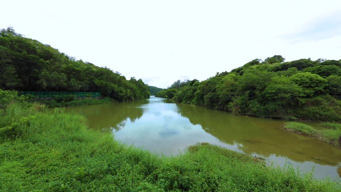 湖光山色视频素材